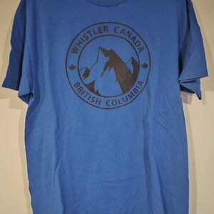Whistler BC Blue Graphic T-Shirt